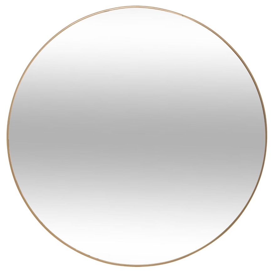 Atmosphera - Espejo de pared ALICE diá. 76 cm dorado