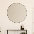 Atmosphera - Espejo de pared ALICE diá. 76 cm negro