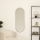 Atmosphera - Espejo de pared SELENA 112x40 cm negro