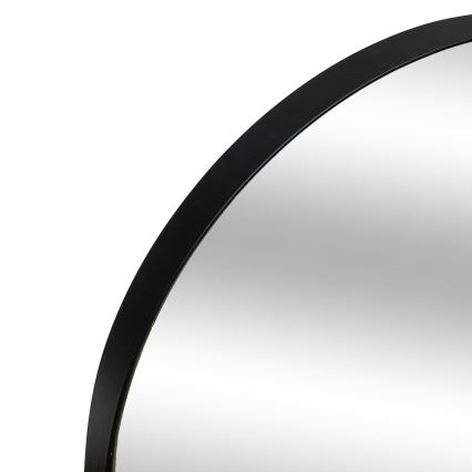 Atmosphera - Espejo de pared SELENA 112x40 cm negro