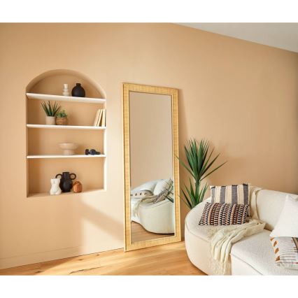Atmosphera - Espejo de pared THEA 194,5x71,5 cm beige