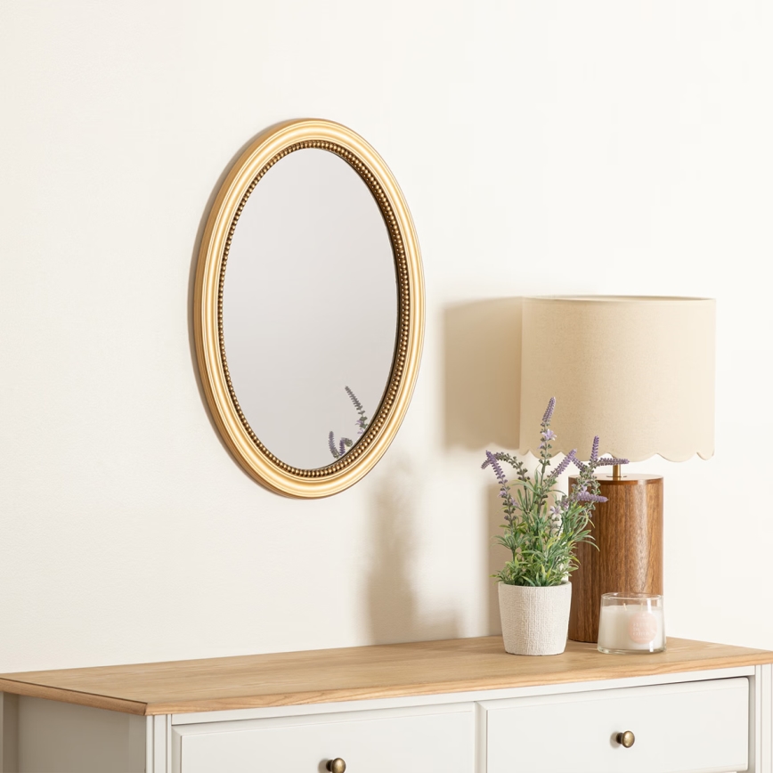 Atmosphera - Espejo de pared VICTORIA 53x40 cm dorado