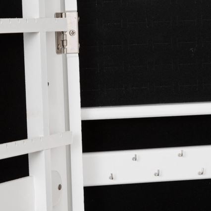 Atmosphera - Espejo de pie con joyero KRISTIN 146,8x37 cm blanco