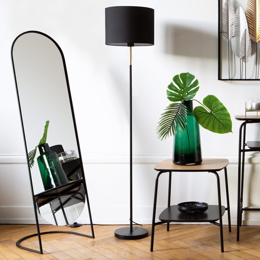 Atmosphera - Espejo de pie JEF 136x39,5 cm negro