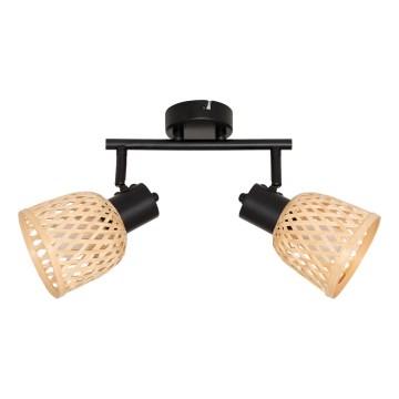 Atmosphera - Foco direccional LIO 2xE14/25W/230V bambú