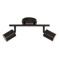 Atmosphera - Foco orientable VICO 2xGU10/25W/230V negro