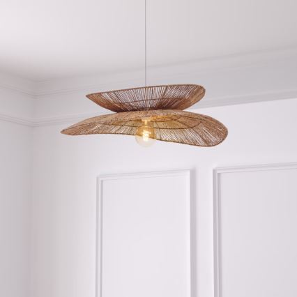 Atmosphera - Lámpara colgante ALARA 1xE27/40W/230V yute