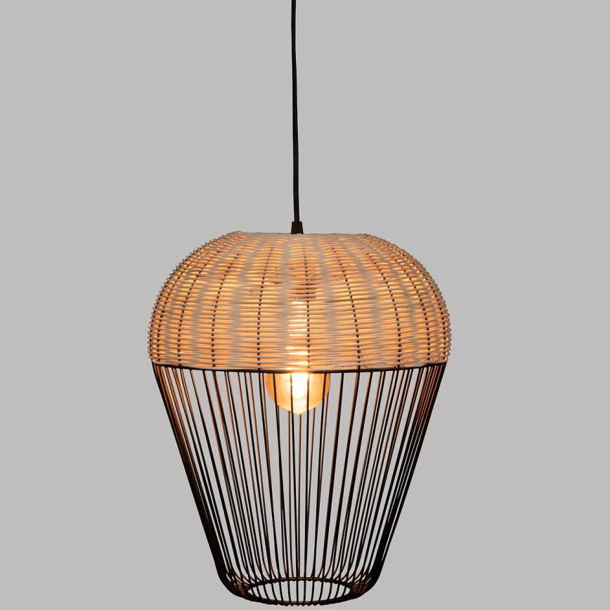 Atmosphera - Lámpara colgante ANEA 1xE27/40W/230V ratán