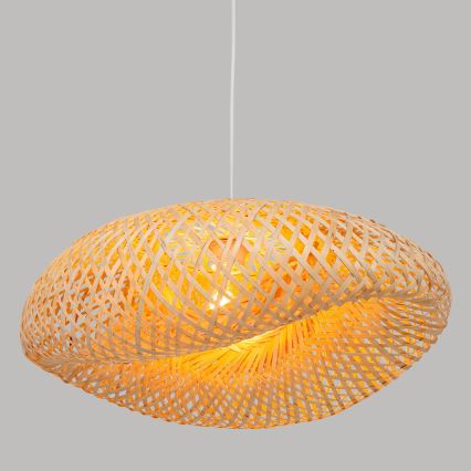 Atmosphera - Lámpara colgante BEDDY 1xE27/40W/230V bambú