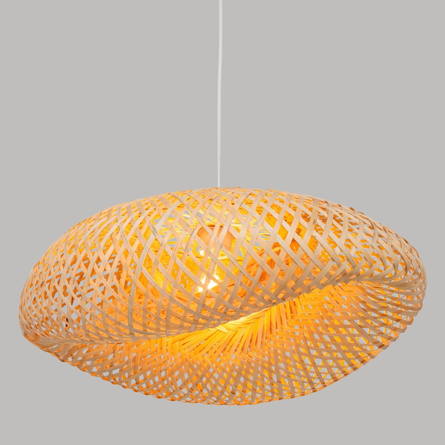 Atmosphera - Lámpara colgante BEDDY 1xE27/40W/230V bambú