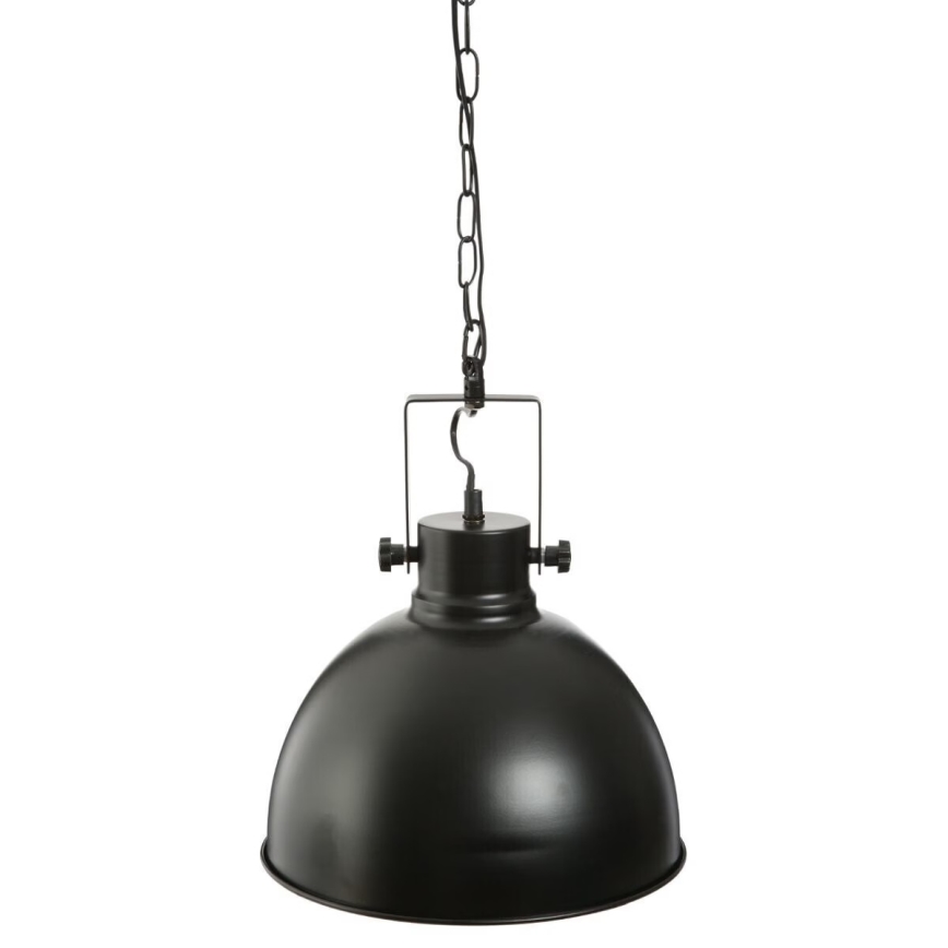 Atmosphera - Lámpara colgante con cadena BASALT 1xE27/25W/230V negro