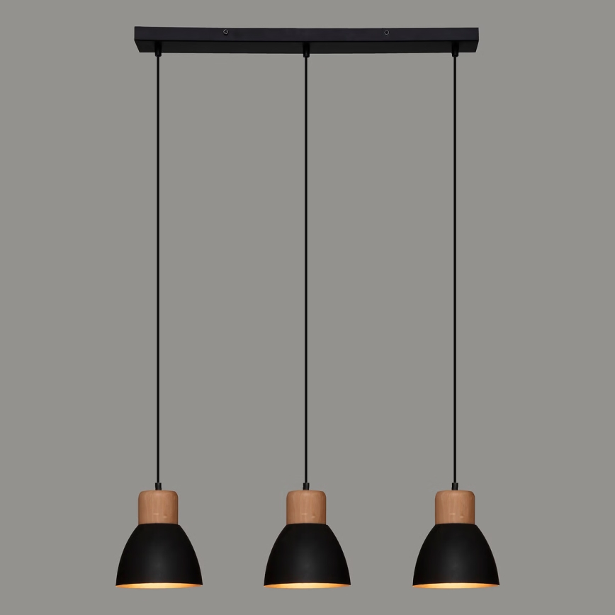 Atmosphera - Lámpara colgante DESY 1xE27/40W/230V pino