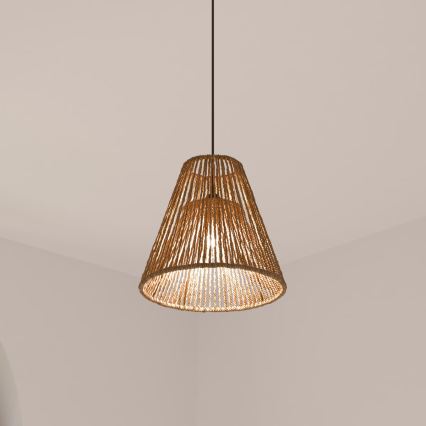 Atmosphera - Lámpara colgante GIADA 1xE27/40W/230V yute