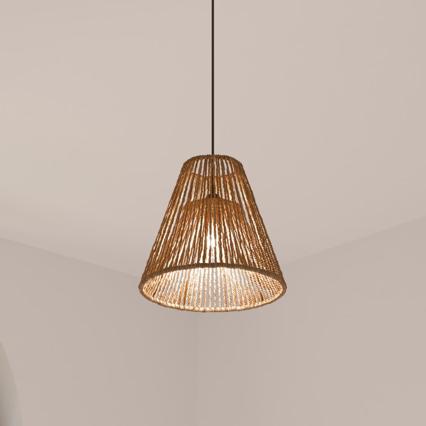 Atmosphera - Lámpara colgante GIADA 1xE27/40W/230V yute