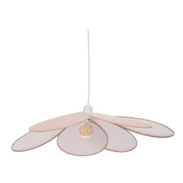Atmosphera - Lámpara colgante infantil PETAL 1xE27/40W/230V, diámetro 64 cm, rosa