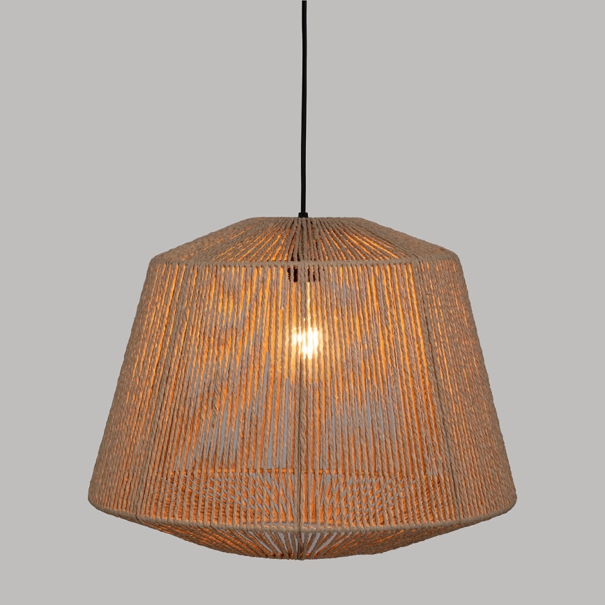 Atmosphera - Lámpara colgante JILY 1xE27/40W/230V yute