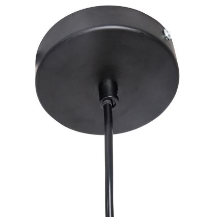 Atmosphera - Lámpara colgante JILY 1xE27/40W/230V yute negro