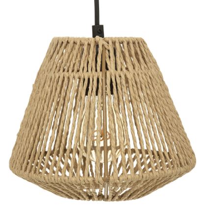 Atmosphera - Lámpara colgante JILY 3xE27/40W/230V yute