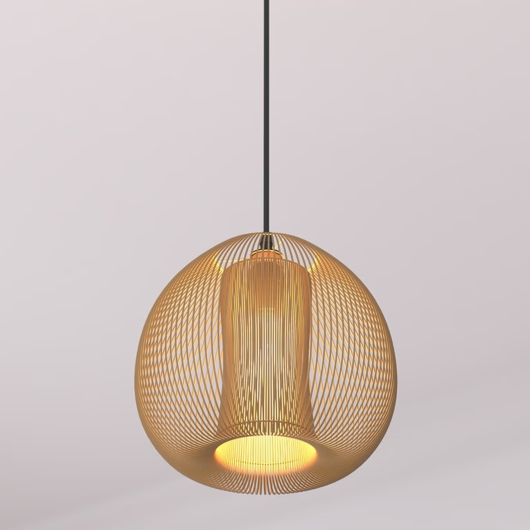 Atmosphera - Lámpara colgante NODA 1xE27/40W/230V cobre