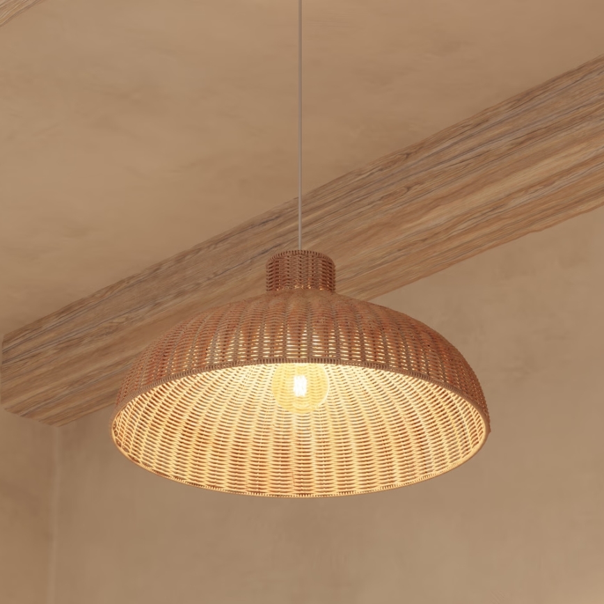 Atmosphera - Lámpara colgante ORI 1xE27/40W/230V ratán