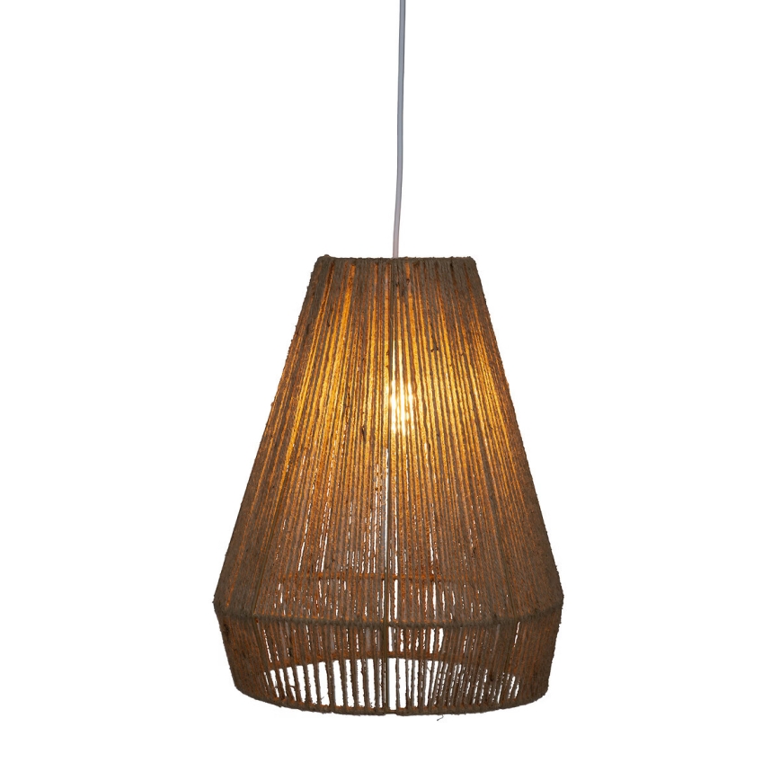 Atmosphera - Lámpara colgante PALM 1xE27/40W/230V yute