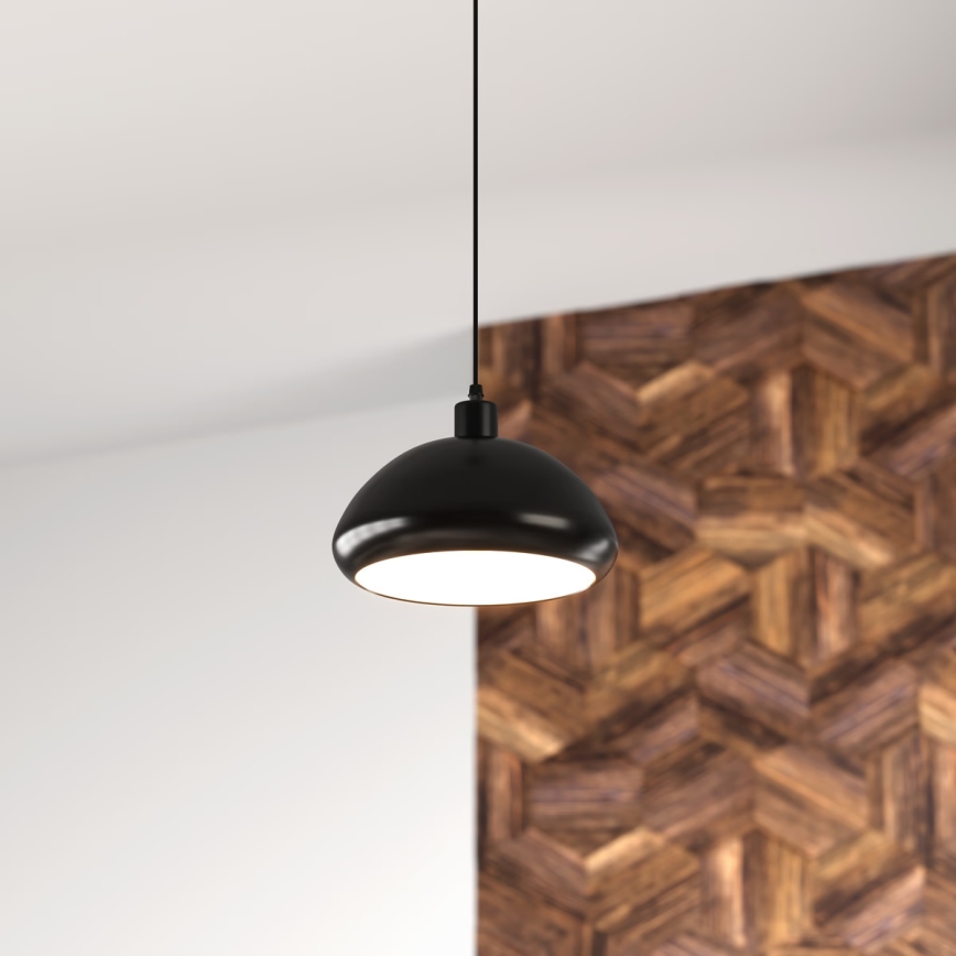 Atmosphera - Lámpara colgante SAVIO 1xE27/40W/230V negro