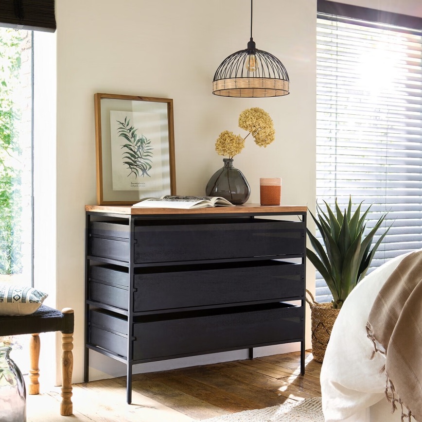 Atmosphera - Lámpara colgante SUWA 1xE27/40W/230V ratán