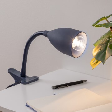 Atmosphera - Lámpara con clip SILY 1xE14/7W/230V azul