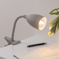 Atmosphera - Lámpara con clip SILY 1xE14/7W/230V gris