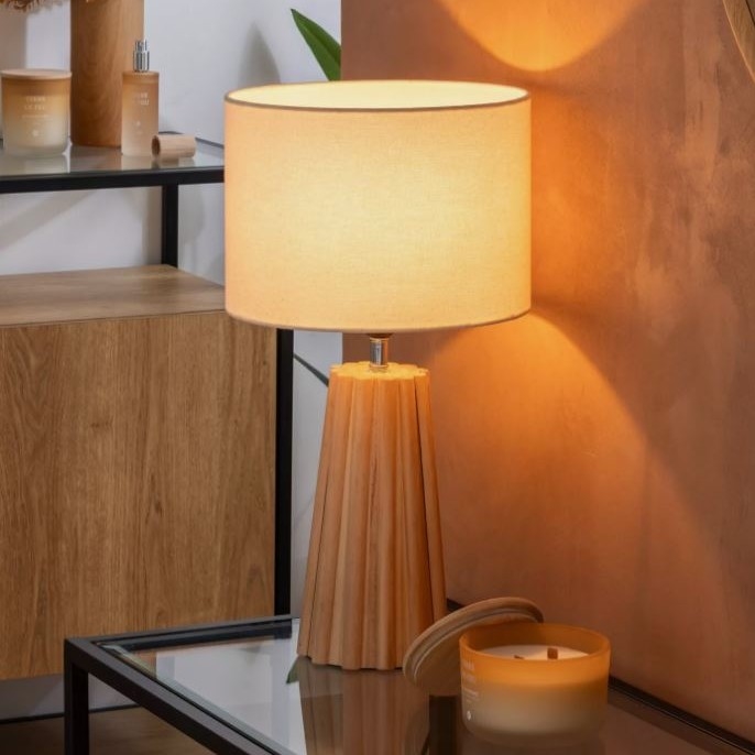 Atmosphera - Lámpara de mesa ADON 1xE27/40W/230V