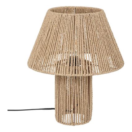 Atmosphera - Lámpara de mesa ADRIA 1xE27/40W/230V yute