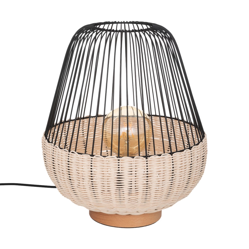 Atmosphera - Lámpara de mesa ANEA 1xE27/40W/230V ratán