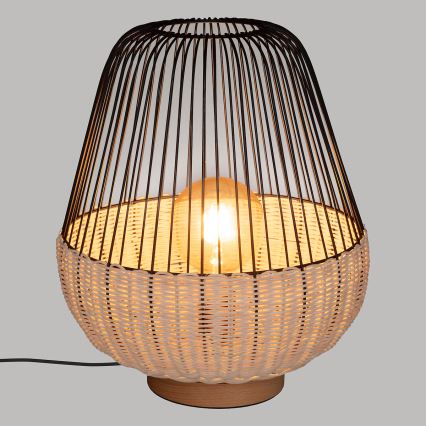 Atmosphera - Lámpara de mesa ANEA 1xE27/40W/230V ratán