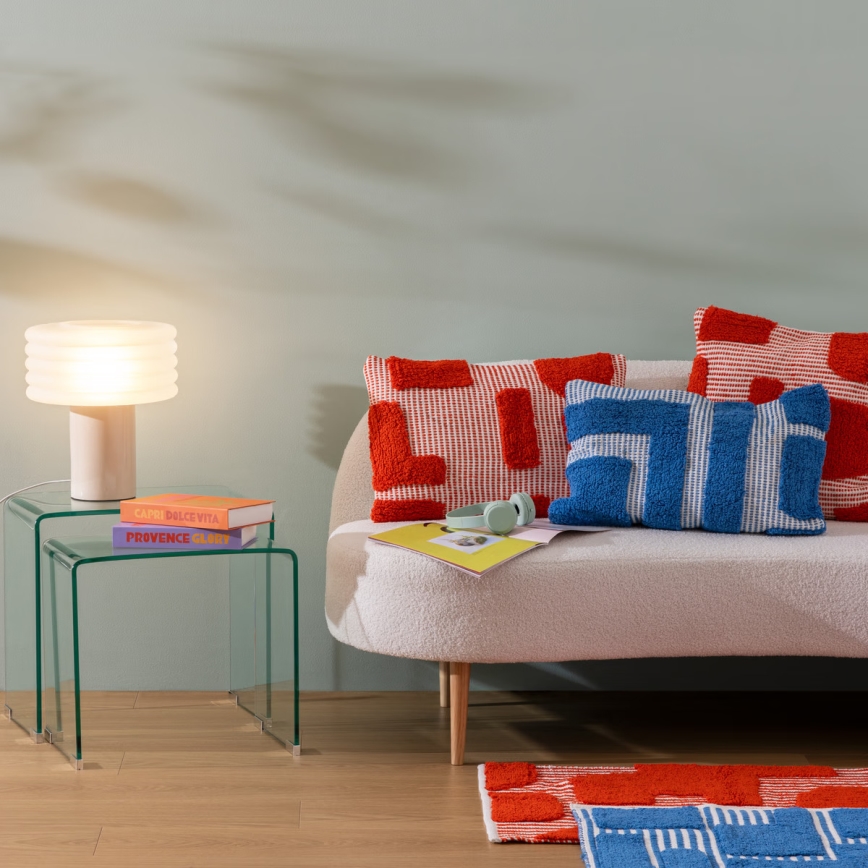 Atmosphera - Lámpara de mesa ASTI 1xE27/60W/230V beige
