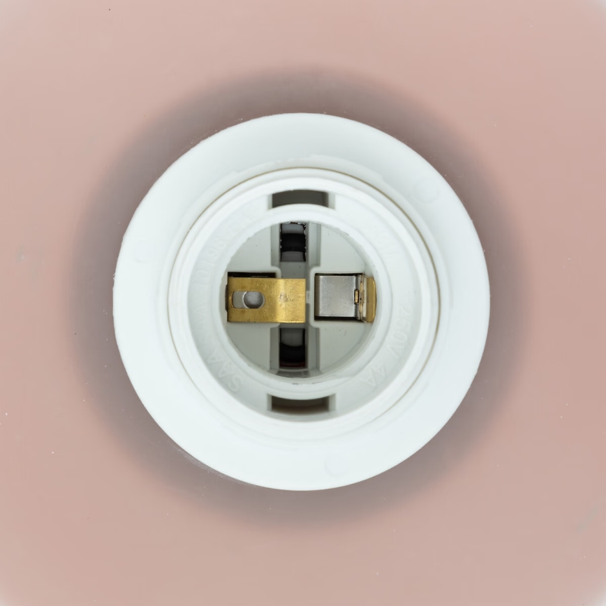 Atmosphera - Lámpara de mesa ASTI 1xE27/60W/230V color ladrillo