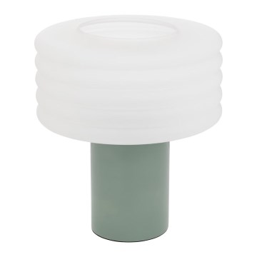 Atmosphera - Lámpara de mesa ASTI 1xE27/60W/230V Verde