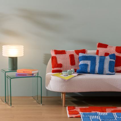 Atmosphera - Lámpara de mesa ASTI 1xE27/60W/230V Verde