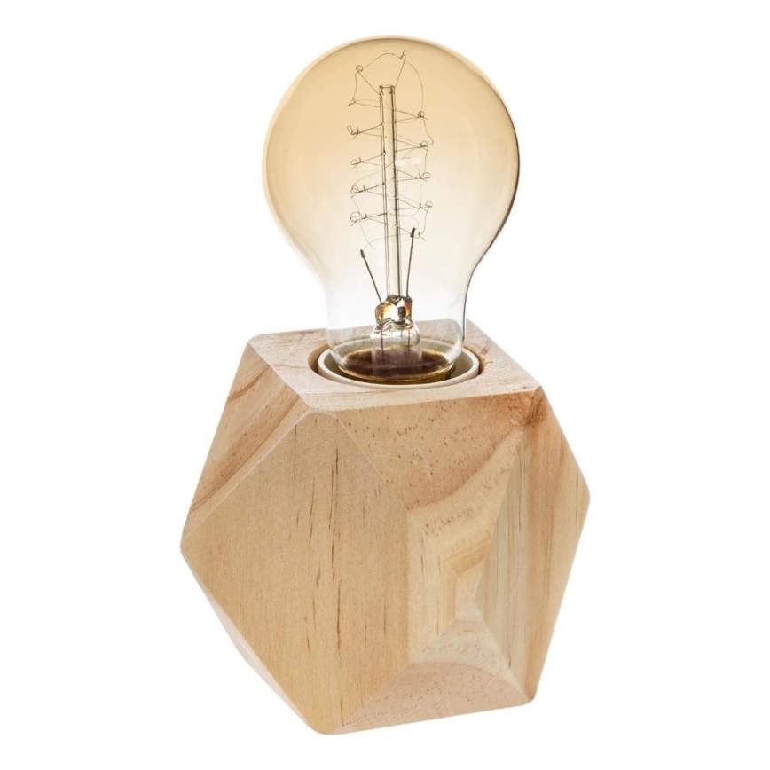 Atmosphera - Lámpara de mesa BAHIA 1xE27/25W/230V pino