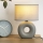 Atmosphera - Lámpara de mesa BARU 1xE14/40W/230V gris