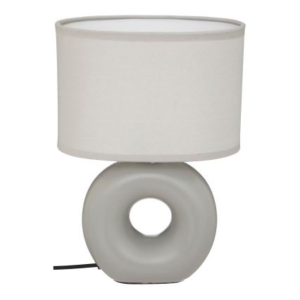 Atmosphera - Lámpara de mesa BARU 1xE14/40W/230V gris
