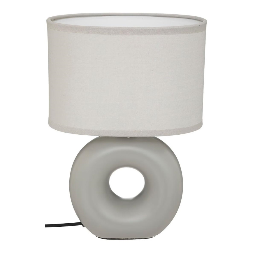 Atmosphera - Lámpara de mesa BARU 1xE14/40W/230V gris