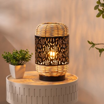 Atmosphera - Lámpara de mesa CALY 1xE27/40W/230V ratán