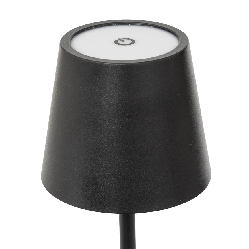 Atmosphera - Lámpara de mesa exterior recargable con LED regulable y control táctil CODY LED/5V 2400 mAh IP44