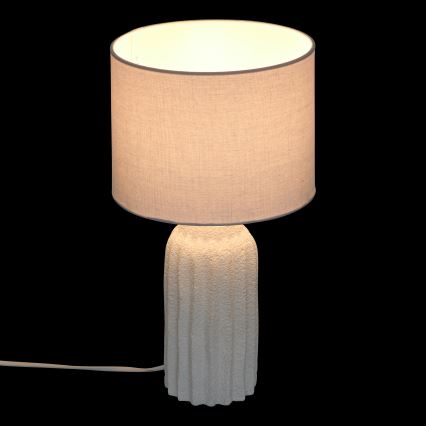 Atmosphera - Lámpara de mesa FERNAN 1xE14/60W/230V blanca