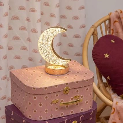 Atmosphera - Lámpara de mesa infantil LED BELLA LED/3xAA