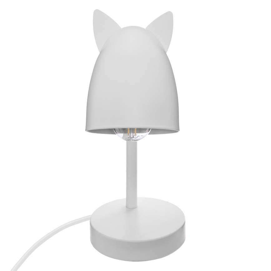 Atmosphera - Lámpara de mesa infantil OREILLES 1xE14/40W/230V blanca