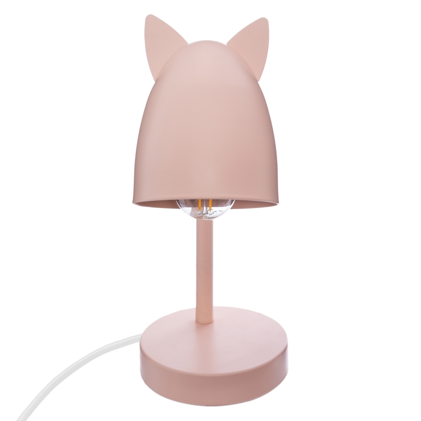 Atmosphera - Lámpara de mesa infantil OREILLES 1xE14/40W/230V rosa