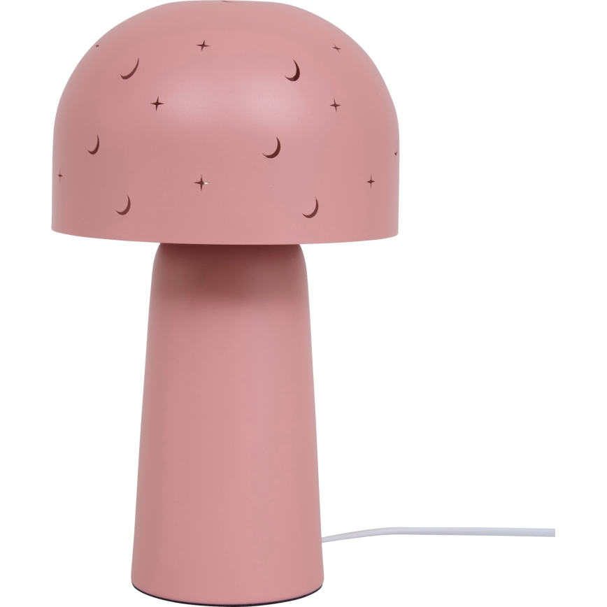 Atmosphera - Lámpara de mesa infantil STARRY MUSHROOM 1xE14/25W/230V rosa