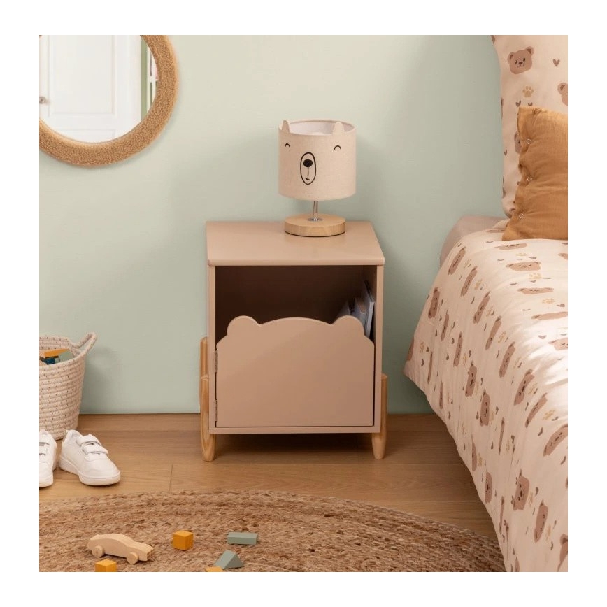 Atmosphera - Lámpara de mesa infantil TOXEY 1xE14/25W/230V con osito