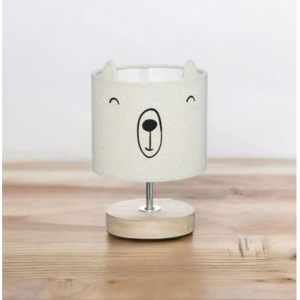 Atmosphera - Lámpara de mesa infantil TOXEY 1xE14/25W/230V osito